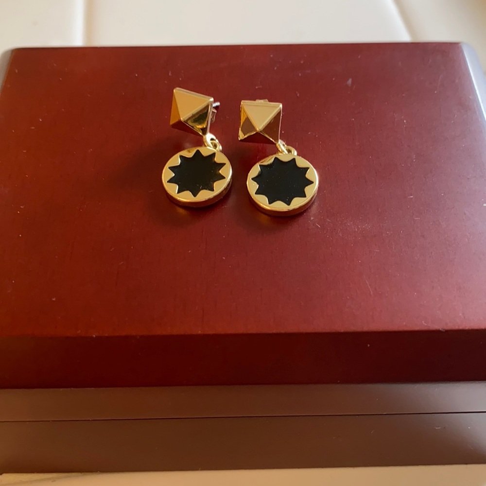 House of Harlow 1960 stud drop sunburst earrings